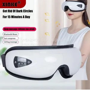 Electric Foldable Rechargeable Heat Vibration Air Compression Massage With Music Cheyin Eye Massager Realink thumbnail-2