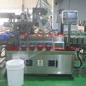 Cup Box Sealing Film Machine Bead and Liquid Filling Machine Aluminum Foil Sealing Machine thumbnail-2