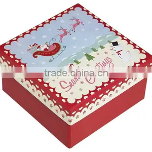 Wholesale Custom Printed Decorative China Recycled Handmade Empty Christmas Gift Boxes thumbnail-3
