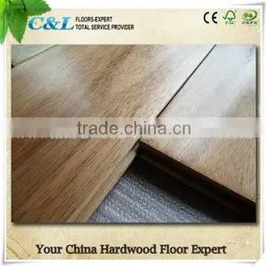 High Quality Hand Scrap Wood Flooring Solid Small Leaf Acacia thumbnail-1