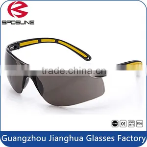 Patented Safety Glasses Shatterproof Eye Protection Rubber Temples Scratch Resistant Lenses For Welding Wookworking Hunting thumbnail-1
