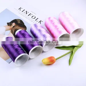 FROS BRAND EMBROIDERY THREAD 5000M MANUFACTURING 120D 2 MACHINE EMBROIDERY THREAD ORGANIC thumbnail-1