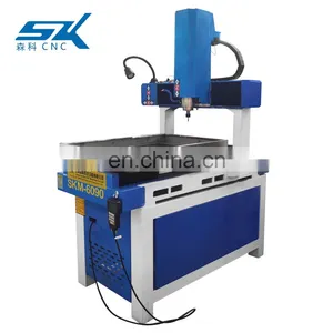 SENKE Manufacturer Outlet 6090 3 Axis CNC Router Aluminum Iron Stainless Steel Mold Milling Machine thumbnail-4