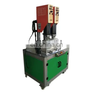 15KHz 6400W Double-head Vibration Friction Welding Two-head Ultrasonic Plastic Welding Machine thumbnail-2