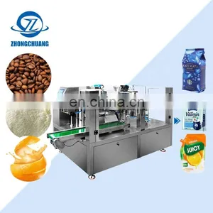 Ketchup Pouch Jar Lolly Automatic Sealing Packaging Wheat Coffee Bean Sugar Sachet Doypack Packing Machine thumbnail-1