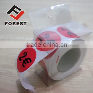 Wholesale Customized Circle Label, Food Label, Shrink Label, Label Printing thumbnail-3