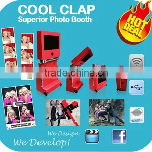 Cool Clap Photo Service Portable Folding Cabins Photo Booth thumbnail-3