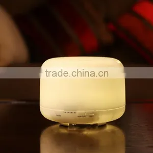 500ml Aromatherapy Essential Oil Diffuser Ultrasonic Air Humidifier With 4 Timer Settings 7 LED Color Changing Lamps thumbnail-5