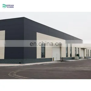 Quick Build Movable High Rise Steel Structure Building Prefab House Light Steel Open Plant Warehouse thumbnail-4