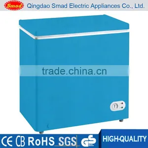 Single Solid Door Deep Chest Display Freezer 300L With Lock & Key thumbnail-6