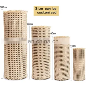 New Design Custom Size Hot Sale Best Quality Rattan Cane Webbing For Ceiling thumbnail-4