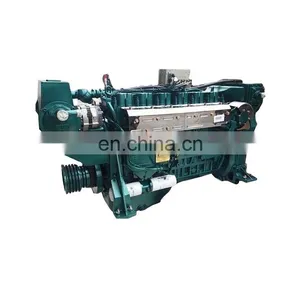 Nice Price 4 Stroke Sinotruk WD615 Series Diesel Boat Engine Marine Motor WD615.57C02 thumbnail-1