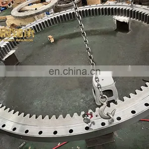 Internal Gear Swing Bearing Excavator Parts Cross Roller Slewing Rings Bearing thumbnail-4