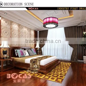 3D Wall Panel And 3D Wall Covering For Eco Friendly Wall Decoration thumbnail-3