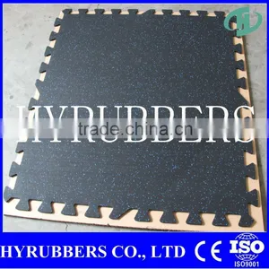 Rubber Flooring for Gym , Rubber Gym Floor in Roll thumbnail-1