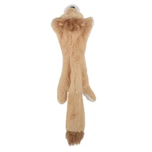 No Stuffing Dog Toys Luxury Plush Dog Squeaky Toys Dogs Plush Cute Animals Natural Puppy Toys thumbnail-3