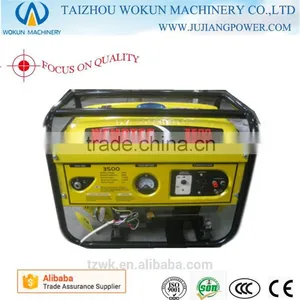 2.8kw/kva 168f-1 Wemac Electric Start With Battery / Honda Engine /high Frequency /copper 210cc Displacement Gasoline Generator thumbnail-1