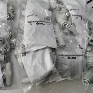 100% Original SMC Speed Controller AS3002F-09/10/10A Flow Limiting Valve, Regulating Valve, Throttle Valve thumbnail-4