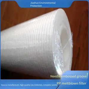 20-inch pp Melt-blown Filter Element With Embossed, Needled and Grooved Surface, Large Dirt-holding Capacity, Supplied by Jiashuo Environmental Protection thumbnail-3