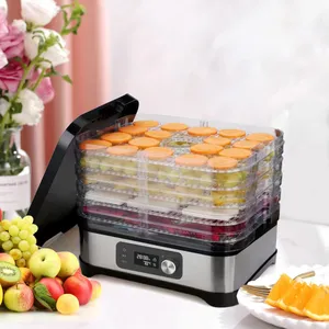5 Tray Electric Meat Dehydrator Machine With Digital Timer thumbnail-5