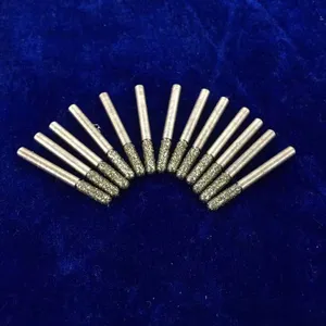 Large Cylindrical Diamond Grinding Head With Coarse Sand, 60 Mesh, Diameter 5 - 30 Mm, Made of Cemented Carbide for Grinding and Polishing, Wear-resistant thumbnail-4