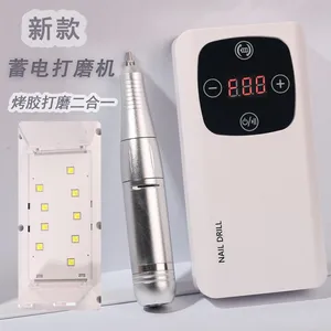 Portable Electric Nail Polisher & Manicure Drill Tool – For Buffing, Shaping, Dead Skin Removal, and Gel Removal Nail Grinder for Removing Dead Skin thumbnail-1