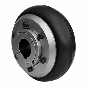 Tyre Coupling With Taper Bush Flexible Rubber Coupling for Misalignment Compensation in Power Transmission thumbnail-2