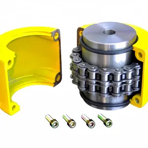 Kc Coulpling Roller Chain Coupling Set With Chain and Sprocket for General Machinery thumbnail-1