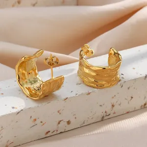 304 Stainless Steel Earrings Hypoallergenic Nickel-Free Wholesale Supplier Low MOQ thumbnail-5