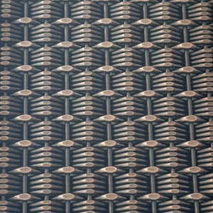 Decorative Woven Metal Mesh for Elevator Car Cladding, Elevator Car Interiors, and Lobby Walls thumbnail-4