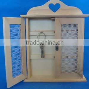 Hot Sale Wooden Key Box, Wholesale Key Storage Box, Wooden Wall Hanging Key Box thumbnail-1