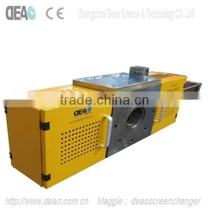New Continuous Hydraulic Screen Changer for Plastic Waste Recycling and Granulating thumbnail-1