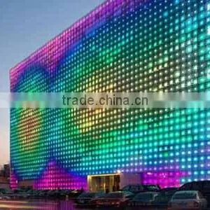 P10 Curved Led Billboards , Full Color Outdoor Advertising Led Display thumbnail-1