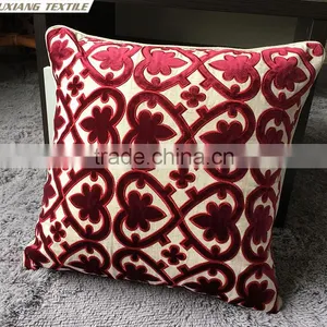 Handmade Embroidery Cushion Cover Colorful Cushion Embroidery Sofa Cushion thumbnail-3