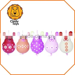DIY Wooden Hanging Ornament Easter Bunnies Set of 5 for Easter thumbnail-1