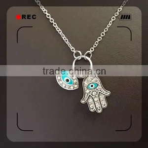 High Quality Material Brass /alloy Plating Gold Silver Necklace Wholesale Quality Choice thumbnail-1
