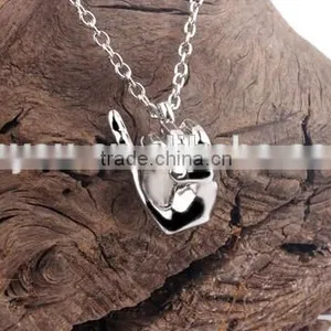 AKA Pinkie up Necklace Hip Hop Hand Pendant Necklace Choker Jewelry Palm Necklace Quality Choice thumbnail-3