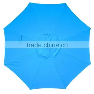 9 Foot 8 Panels Umbrella Canopy in Sky Blue Color thumbnail-1