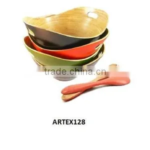 Beautiful Bamboo Lacquer Pot thumbnail-2