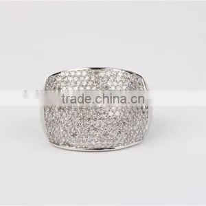 Custom Design Accepting Silver Love Ring Four Finger Ring thumbnail-4