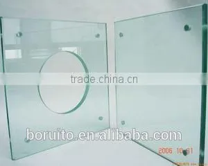 GLASS - BLUE TINTED GLASS TABLE TOP thumbnail-1