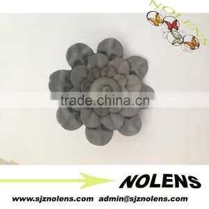 Stamped Leaves Flower/Florals in Wrought Iron Balustrades thumbnail-1