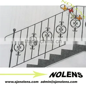Ornamental Railing/wrought Iron Step Railing/outdoor Wrought Iron Railings thumbnail-1