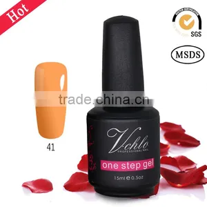 Factory Direct One Step Gel Nail Polish,no Base Coat no Top Coat One Step Gel ,1 Step Gel Polish Quality Choice thumbnail-5