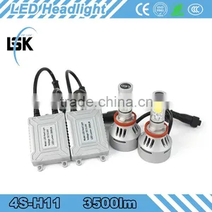 NEWEST 4S LED Headlight! Powerful 3500LM 35W H11 Power Led Headlight Kit Made in CHINA thumbnail-4