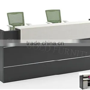 Beauty Salon Furniture Modern Reception Desk Design Office Reception Counter Table (SZ-RTB008) thumbnail-5