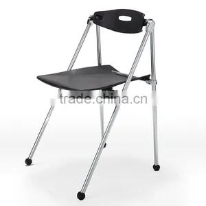 Yes Folded Best Selling Model Cheap Plastic Visitor Chair thumbnail-4