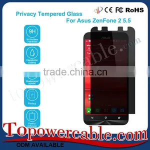 Best Privacy Cell Phone Tempered Glass Screen Protectors With Packing For Asus ZenFone 2 5.5 ZE551ML thumbnail-1