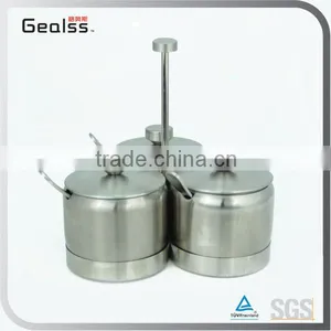 Advanced High Quality Stainless Steel Spice Jars With Cruet Stand thumbnail-1