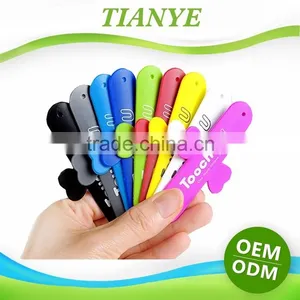 New Gadgets Amazing Colorful One Touch Silicone Mobile Phone Stand Holder thumbnail-6